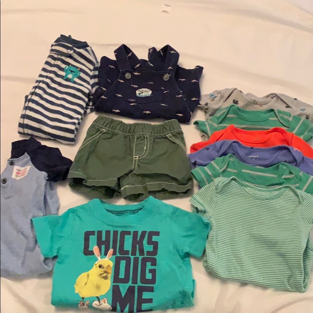 😍😍Carter’s 6months boy clothes